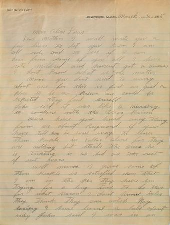 Lot #2034 Floyd Hamilton 1935 Autograph Letter Signed - Image 1