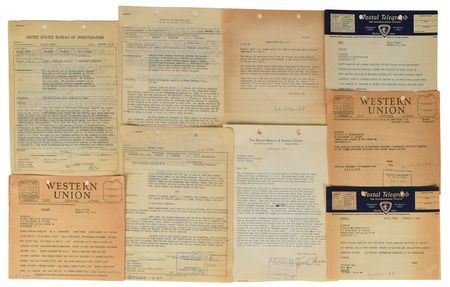 Lot #2085  Barrow Gang FBI Archive - Image 1