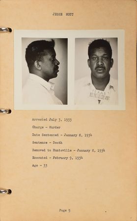 Lot #2046 Sheriff 'Smoot' Schmid's 'Execution Book' - Image 5