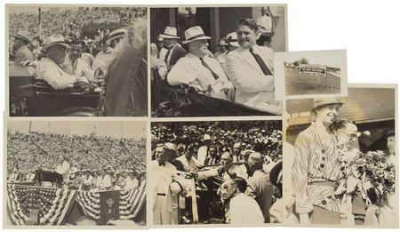 Lot #2050 Sheriff 'Smoot' Schmid's Collection of FDR Texas Centennial Original Vintage Photographs and Ephemera - Image 2