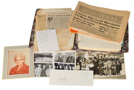 Lot #2053 Sheriff 'Smoot' Schmid's Personal Family Scrapbook - Image 2