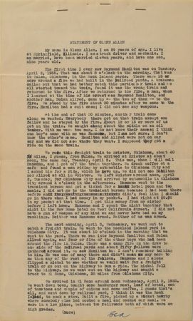 Lot #2035 Raymond Hamilton Newspaper and Pair of Statements - Image 2