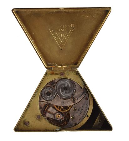 Lot #2128 Meyer Lansky Personally Gifted Masonic Hiram Watch - Image 6