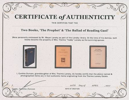 Lot #2138 Meyer Lansky's Pair of Books From His Library - Image 6