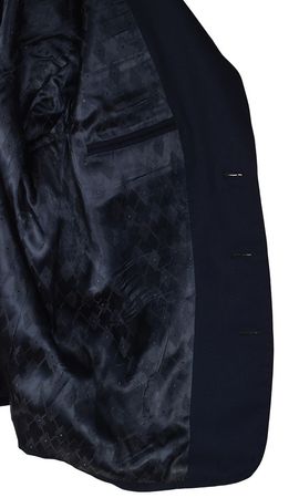 Lot #2124 Meyer Lansky's Navy Blue Sports Coat - Image 3