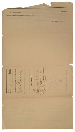 Lot #2008  Lawmen Pair of Documents: Dynamite Dick and Zip Wyatt - Image 3