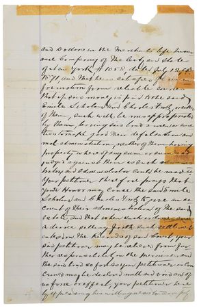 Lot #2005 Alexander McSween Signed Document - Image 4