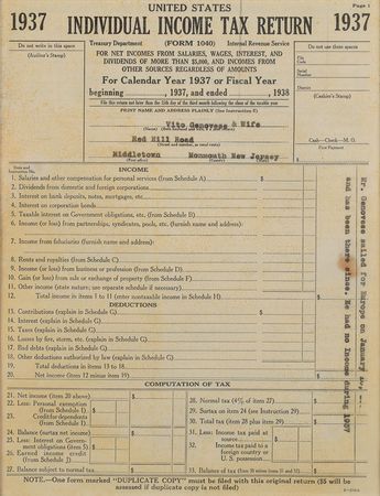 Lot #2117 Vito Genovese Signed Document - Image 2