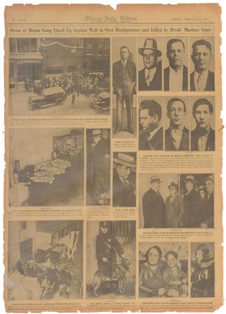 Lot #2107  St. Valentine's Day Massacre Brick and Archive - Image 11