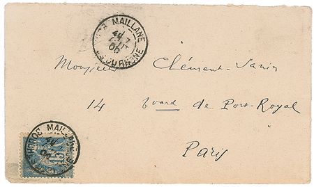 Lot #497 Frederic Mistral Handwritten Letter Signed - Image 4