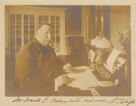 Lot #163 William H. Taft Signed Photograph - Image 2