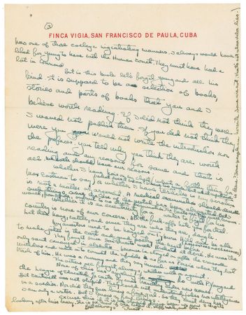 Lot #487 Ernest Hemingway: Reflections on war, writing, and rivalry - Image 3