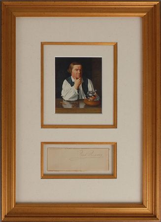 Lot #7 Paul Revere: Exquisite signature of the fabled patriot - Image 2