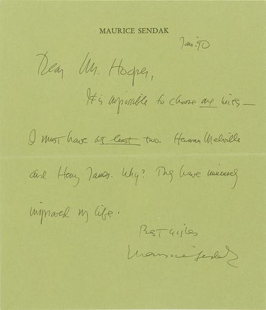 Lot #543 Maurice Sendak - Image 3