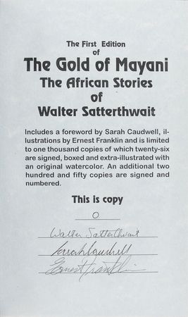 Lot #539 Walter Satterthwait - Image 1