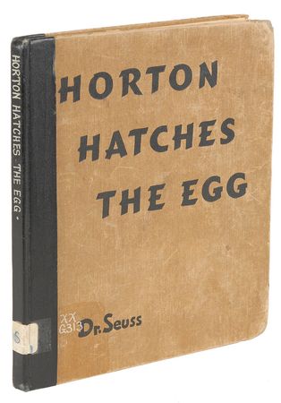 Lot #517 Dr. Seuss: Dr. Seuss ?library book? with sketch - Image 2