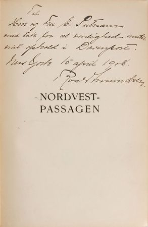 Lot #252 Roald Amundsen Book - Image 1