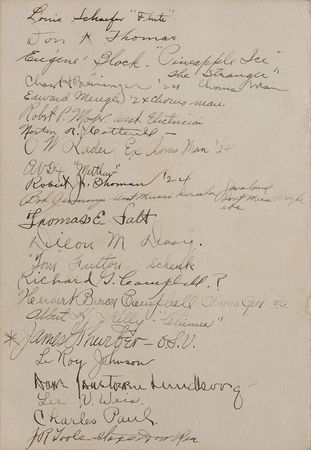 Lot #548 James Thurber Program - Image 1