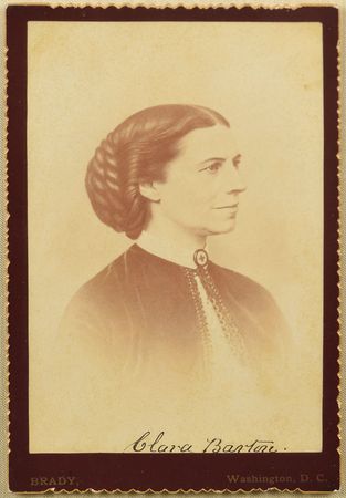 Lot #157 Clara Barton: Brady portrait of the American Red Cross founder - Image 2