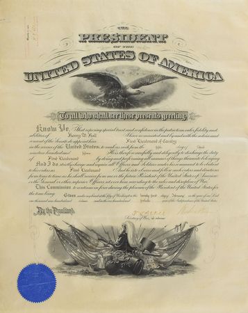Lot #177 Woodrow Wilson Signed Document - Image 1