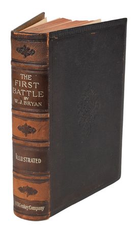 Lot #265 William Jennings Bryan: The First Battle dedicated to a notable New England poet - Image 2