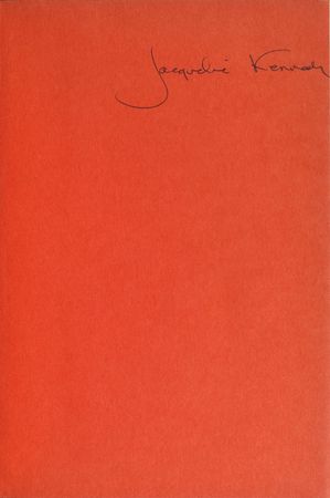 Lot #125 Jacqueline Kennedy Book - Image 1