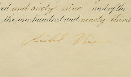 Lot #130 Richard Nixon: Scarce presidential appointment from Nixon - Image 2