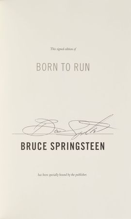 Lot #663 Bruce Springsteen Book - Image 1