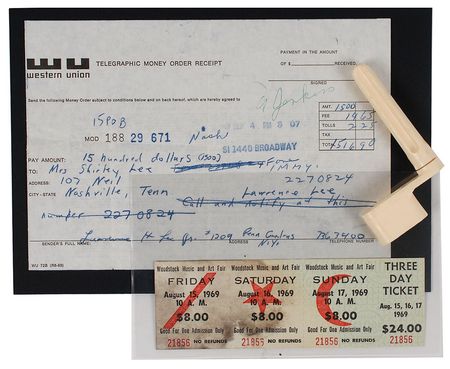 Lot #587 Jimi Hendrix: Jimi?s Woodstock-era string winder gifted to a fellow guitarist - Image 1