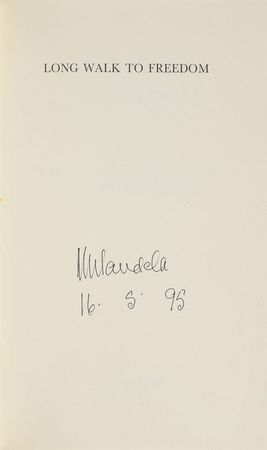 Lot #296 Nelson Mandela Book - Image 1