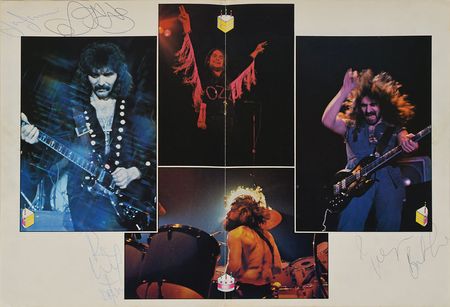Lot #620 Black Sabbath Program - Image 1