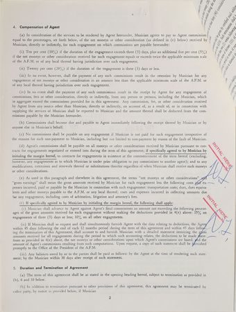 Lot #612 James Taylor Signed Document - Image 2