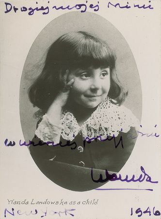Lot #597 Wanda Landowska Group Lot - Image 1