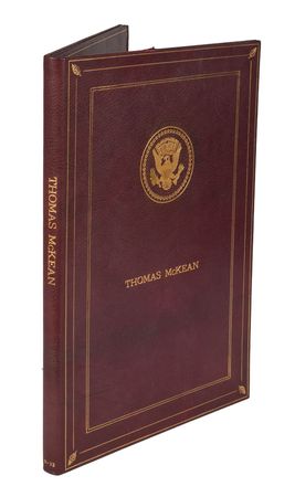 Lot #74 Delaware: Thomas McKean: Chief Justice McKean offers advice 