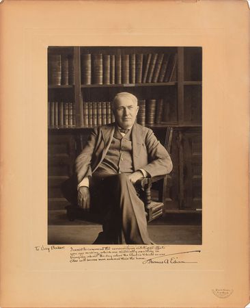 Lot #195 Thomas Edison: 