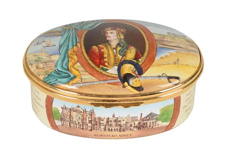 Lot #477 British Writers Enamel Boxes - Image 9