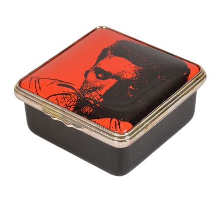 Lot #423 Andy Warhol: Elvis and Marilyn Enamel Boxes - Image 1