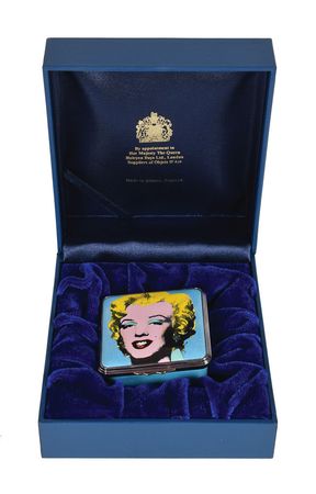 Lot #423 Andy Warhol: Elvis and Marilyn Enamel Boxes - Image 7