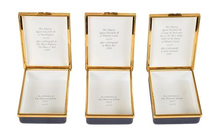 Lot #236 Queen Elizabeth II Enamel Boxes - Image 3