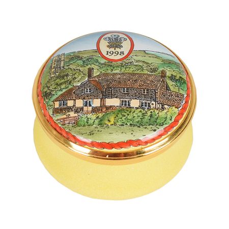 Lot #233 Prince Charles Enamel Box - Image 1
