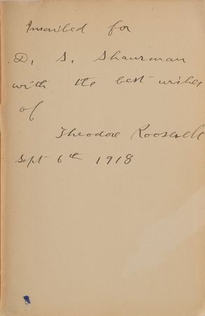 Lot #112 Theodore Roosevelt Book - Image 1