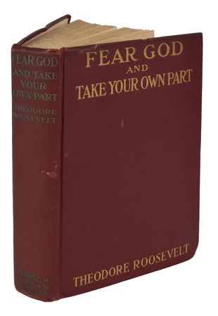 Lot #112 Theodore Roosevelt Book - Image 2