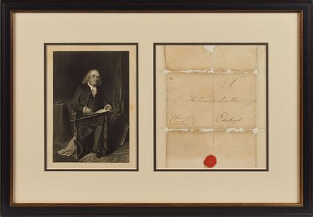 Lot #71 Pennsylvania: Benjamin Franklin Address Panel - Image 1