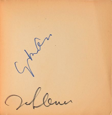 Lot #578 Beatles: Lennon and Ono: Desirable Lennon and Ono signed Grapefruit - Image 1