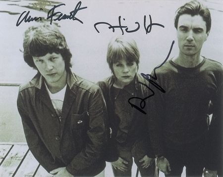 Lot #697 Sex Pistols and Talking Heads Signed Photographs - Image 1