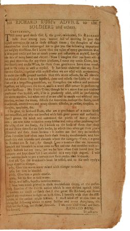 Lot #15 The North-American's Almanack: 1776