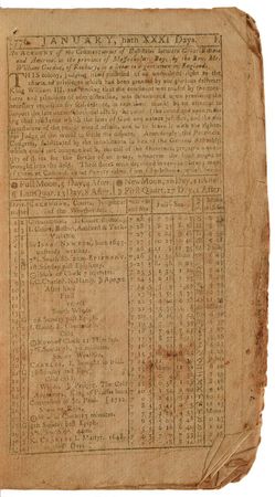 Lot #15 The North-American's Almanack: 1776 Pamphlet - Image 4
