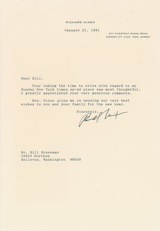 Lot #153 Richard Nixon Group Lot - Image 2