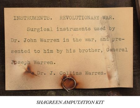 Lot #1 Dr. John Warren's Revolutionary War Amputation Kits: Dr. John Warrenâ€™s Revolutionary War amputation kits: used by the Continental Army surgeon and future founder of Harvard Medical School during Americaâ€™s War for Independence - Image 4