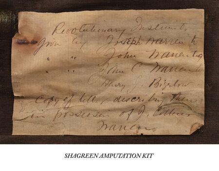 Lot #1 Dr. John Warren's Revolutionary War Amputation Kits: Dr. John Warrenâ€™s Revolutionary War amputation kits: used by the Continental Army surgeon and future founder of Harvard Medical School during Americaâ€™s War for Independence - Image 7